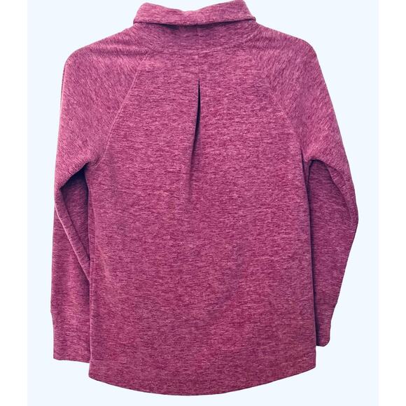 DSG LONG SLV KNIT FLEECE TURTLENECK TOP, WOMENS, M, ORCHID, WARM, FALL &  WINTER - Picture 4 of 11